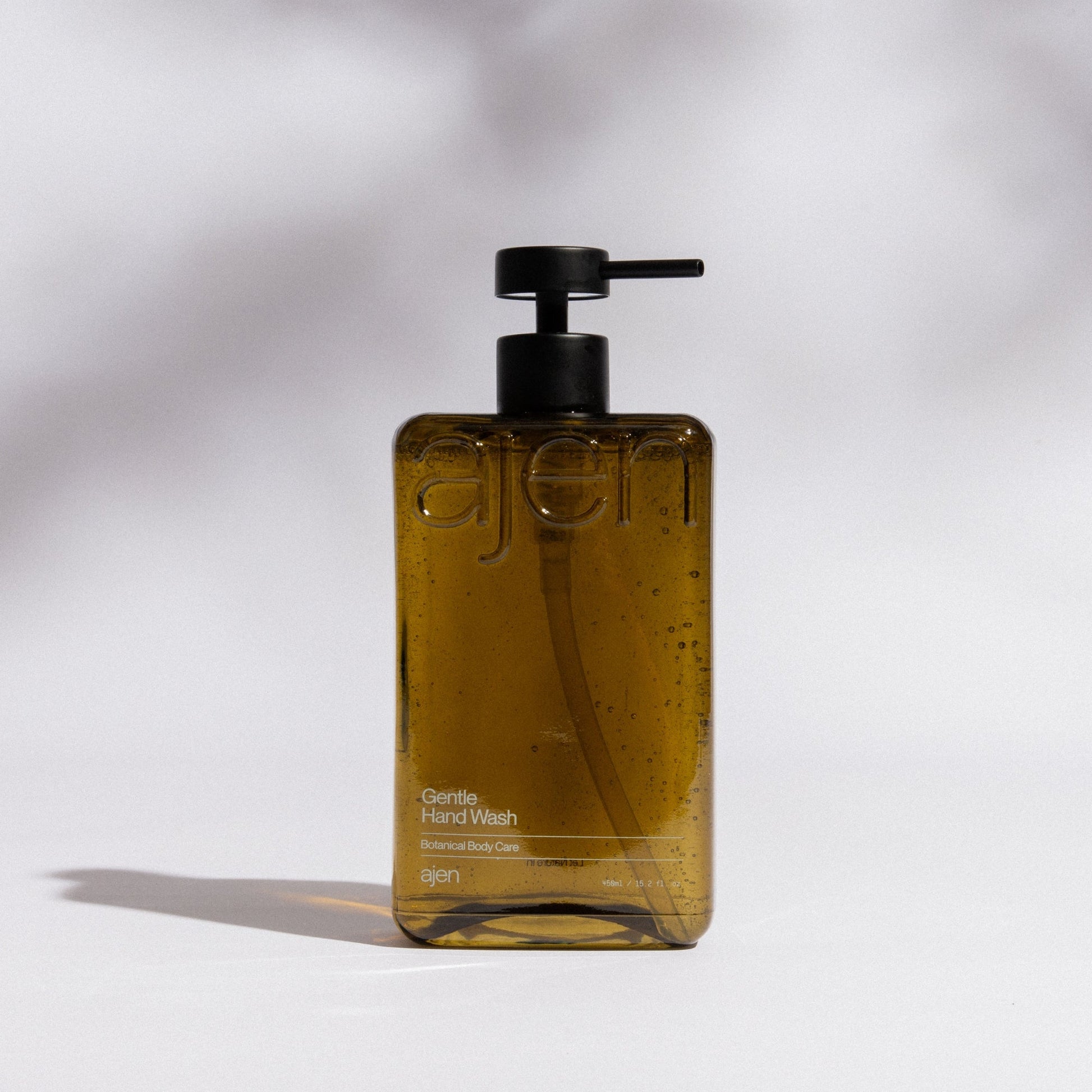 Hand Wash Glass Bottle L 450ml - ajen