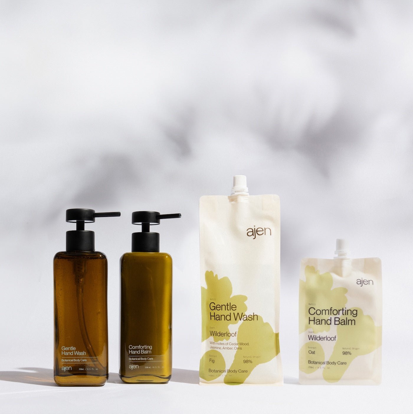 Hand Wash S + Balm Gift Set - ajen