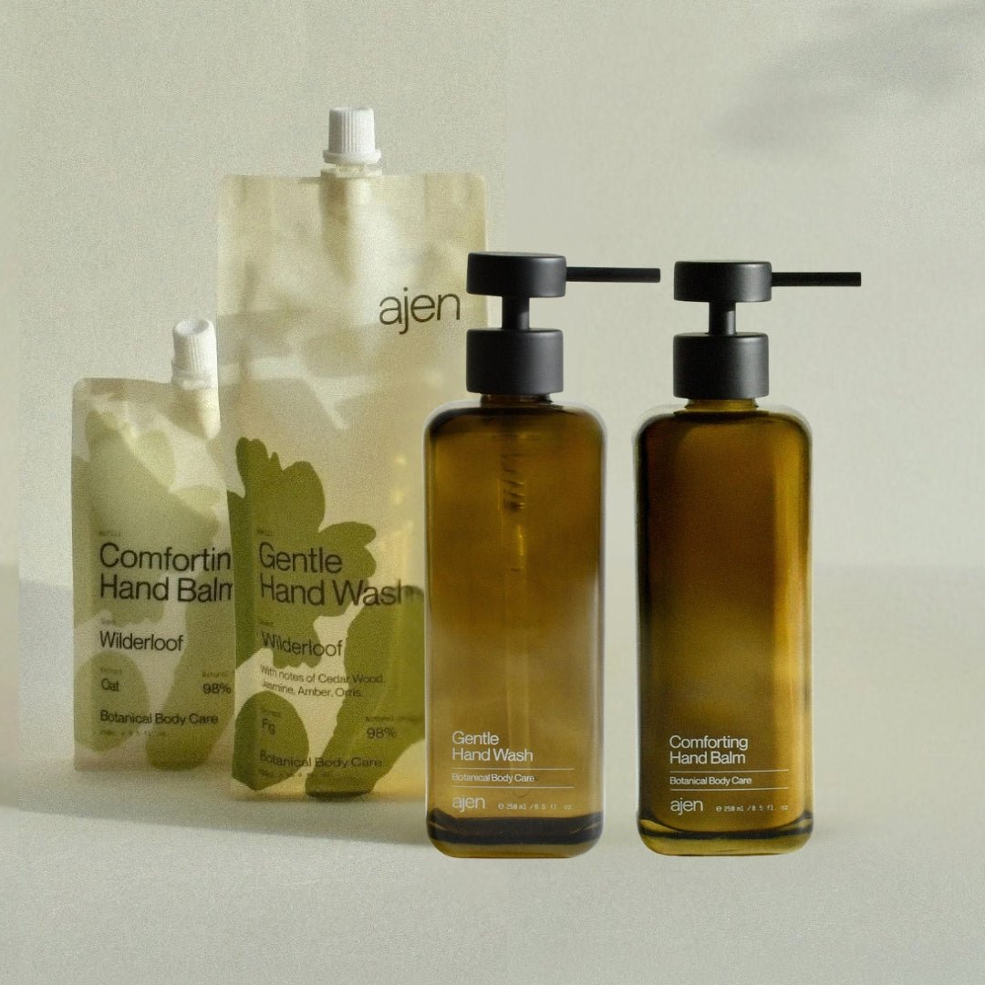 Hand Wash S + Balm Starter Set - ajen