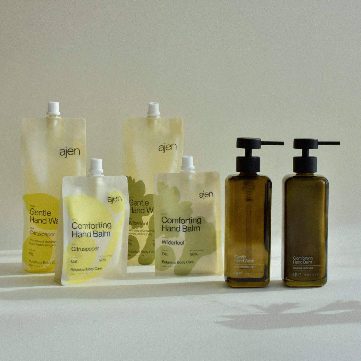 Hand Wash S + Balm Starter Set - ajen