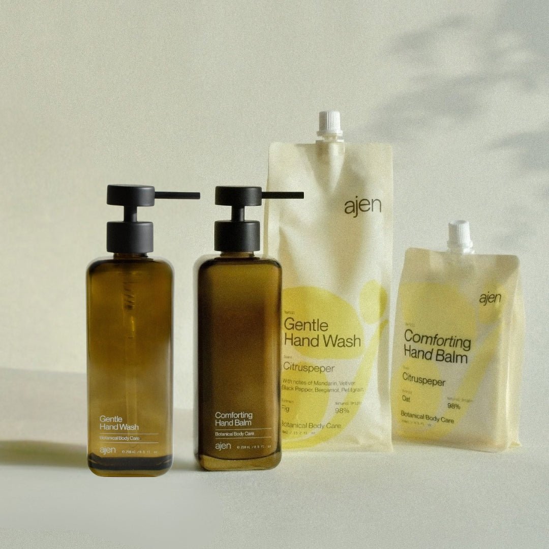 Hand Wash S + Balm Starter Set - ajen