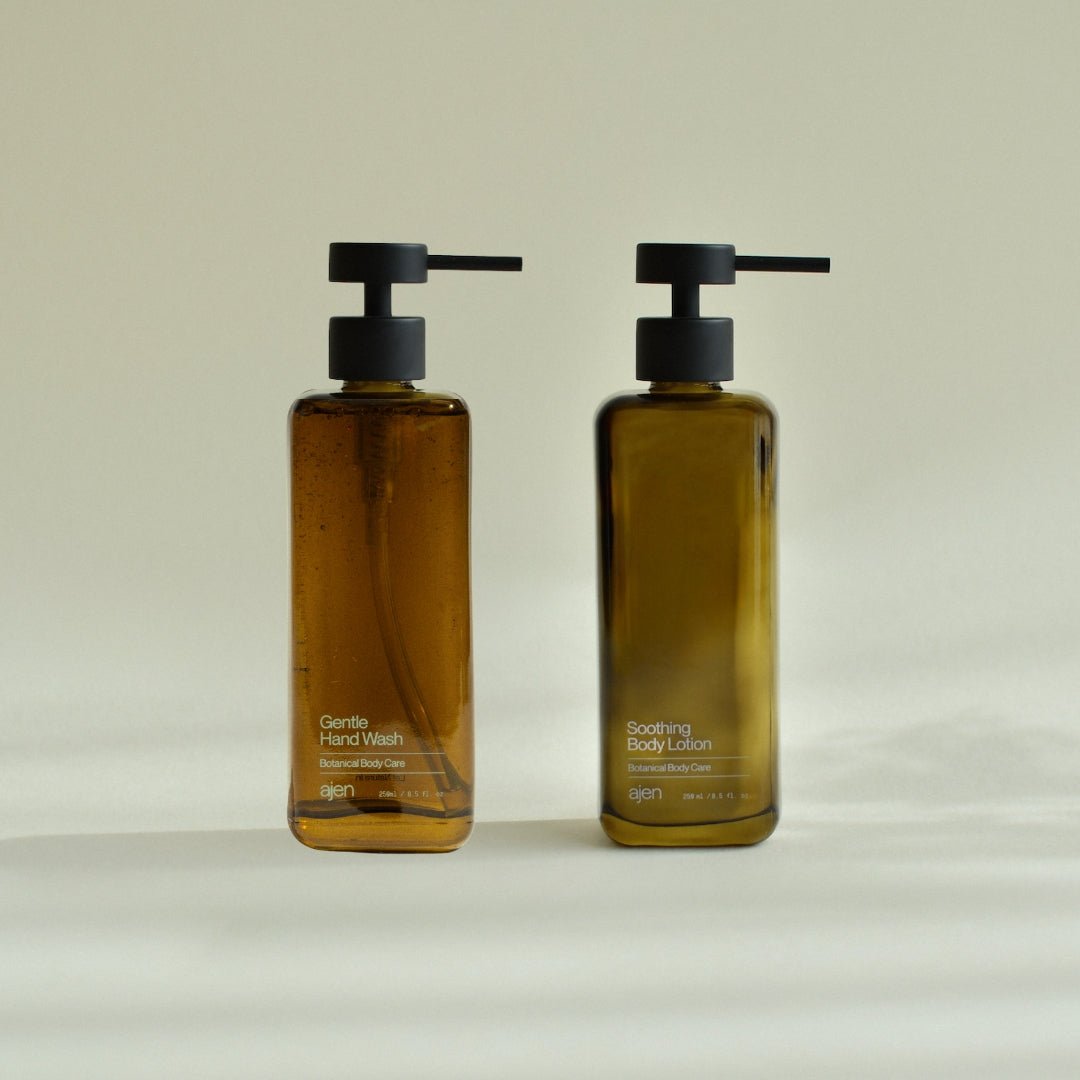 Hand Wash S + Body Lotion Starter Set - ajen